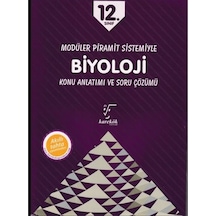 12.Sınıf Modüler Piramit Sistemiyle Biyoloji Konu Anlatımı ve Soru Çözümü- Karekök Eğitim Yayın