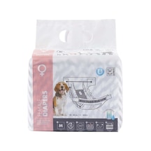 M-pets Dişi Köpek Külodu M Beden 10 Lu Paket - Sızdırmaz Regl Ve Çiş Bezi