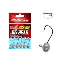 Portfish Jig Head 2,5gr Mustad İğneli 5li Pkt - Standart