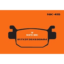 Honda Forza 250 2011 North King Organik Arka Fren Balatası Nk415