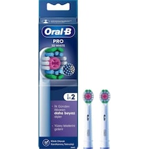 Oral-B Pro 3D White X-Filament Diş Fırçası Başlığı 2'li