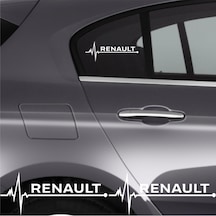 Renault Megane İçin Uyumlu Aksesuar Oto Ritim Sticker 2 Adet 20 9 Cm5665