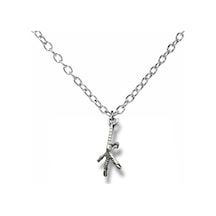 Claw Charm Tavuk Pençesi Figürlü Unisex Kolye 60 Cm Zincirli Çok renkli