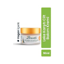 Aydınlatıcı Canlandırıcı Vitamin C-b3 Niacinamide Arbutin Aha Bha Vegan Leke Karşıtı Cilt Bakım Kremi 50 Ml