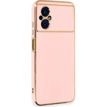 Xiaomi Poco M5 Kılıf Volet Silikon - Pembe Diğer