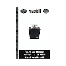 Premium Hakem Masası 2 Tasarım Mobilya Görevli Çok Renkli