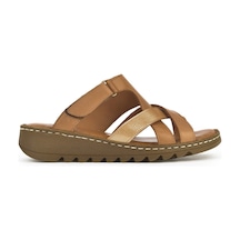 Ziya Kadın Hakiki Deri Terlik 1411008z012 Taba 1411008z012 320 Taba