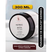 Neutrevo Professional No:4 Biotin Serisi Dökülme Karşıtı Saç Bakım Maskesi 300 Ml