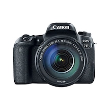 Canon EOS 77D 18-135 MM IS USM DSLR Fotoğraf Makinesi (İthalatçı Garantili)