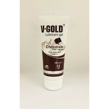 V-Gold Su Bazlı Kayganlaştırıcı Jel Çikolata Aromalı 100 ML