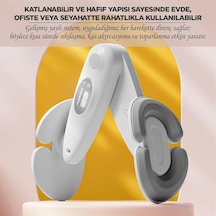 İç Bacak Egzersiz Aleti Thigh Master Kegel Cihazı Pelvik Taban Kas Aleti Kalça Ve Kol Sıkılaştı Beyaz