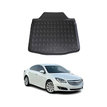 Opel Insignia Sedan 2009-2016 Arası Uyumlu Araca Özel Kauçuk Bagaj Havuzu Siyah İnce Stepneli İçin