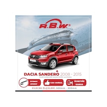 Rbw Dacia Sandero 2008 - 2015 Ön Muz Silecek Takımı