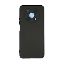 Huawei Nova Y90 Kılıf Nano İçi Kadife Silikon - Siyah Çr