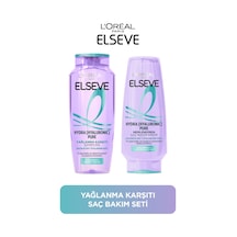ELSEVE Hydra Pure Salisilik Asit içeren Yağlanma Karşıtı Nemlendirici Şampuan + Saç Kremi Seti