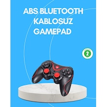 Uzun Pil Ömürlü Kablosuz Oyun Kumandası Pc Telefon Tab İçin