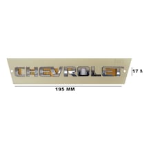 Chevrolet Captiva Bagaj Yazı Amblem 195 Mm - 17 Mm