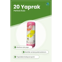 Temizlik Bezi Yaprak Perfore Rulo Mutfak Banyo Ev Temizliği Çok A Çok Renkli