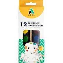 Sulu Boya 12 Li Sarı