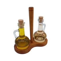 Saplı 2'li Yağdanlık Set