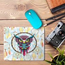 Düş Kapanı Baykuş Baskılı Mouse Pad