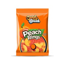 Candy Break Peach Rings Şeftali Aromalı Yumuşak Şeker 113 G