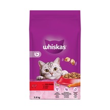 Whiskas Biftekli Kuru Mama 3.8 Kg - 3 Adet Tarı