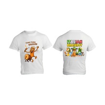 Italıan Braınrot Tişört Çocuk T-shirt Tung Tung Sahur Yetişkin Unisex Tişört Beyaz