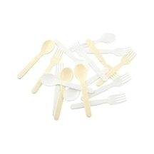 Lüx Plastik 2 Li Mama Kaşık Ve Çatal Seti Çok Renkli