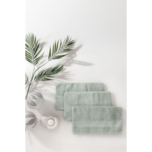 Yataş Essentials Misafir Havlusu Seti 3'lü Nil Yeşili - 30 x 50 CM Yeşil