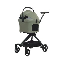 Eurodog Katlanabilir Köpek Arabası Yeşil 66x52x110