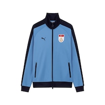788201-82 Puma Gs T7 Galatasaray Retro Erkek Ceket Mavi 788201-82 Mavi
