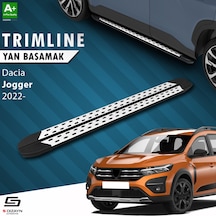 S-Dizayn Dacia Jogger TrimLine Gri Yan Basamak 215 Cm 2022 Üzeri