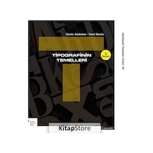 Tipografinin Temelleri - Gavin Ambrose -  Paul Harris - Literatür Yayıncılık
