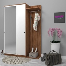 Sahara Portmanto Mdf Sis Gri