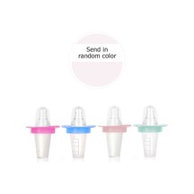 Youtek Bebek İlaç Takviyesi - Yumuşak Silikon Emzikli 10ml Doz Ölçerli Damlacık İlaç Verici Rastgele Renk