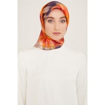 Armine Sura İpek Eşarp 24ya9136 36 - Desenli