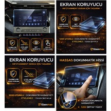 Peugeot 2008 Multimedya Ekran Koruyucu- Kırılmaz Şeffaf Nano Teknoloji