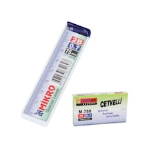 Min Kalem Ucu 0.7 Uc 2B Dereceli Cetvelli - 24'lü Paket