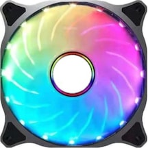 12 Cm. Rainbow Sonsuz Renk Rgb Led Otomatik Değişen Kasa Fanı