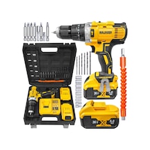 Bulldozer BPT-365X XFuel 36V 5Ah Çift Akülü Darbeli Vidalama Matkap + 24 Parça Set Bulldozer BPT-365X XFuel 36V 5Ah Çift Akülü Darbeli Vidalama Matkap + 24 Parça Set