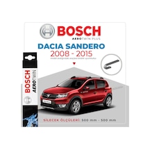 Dacia Sandero Muz Silecek Takımı 2008-2015 Bosch Aerotwin N11.4478
