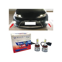 Toyota Auris Led Xenon Sis Farı Ampulü H16 Duo Yeni Seri Beyaz 2012+