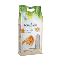 Garden Mix Portakal Kokulu Topaklaşan İnce Taneli Bentonit Kedi Kumu 5 L