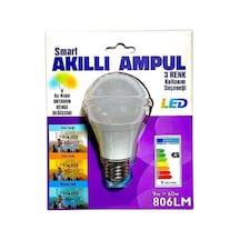 Bossandmuse Akıllı Sarı Beyaz Gün Işığı Led Ampul A+ 806 Lümen Diğer