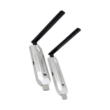 1 To 2 Kablosuz Hdmi Verici Ve Alıcı Seti 1080p 60hz Full Hd Görüntü Aktarıcı Yeni Nesil Kablosuz