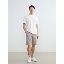 Lcwaıkıkı Classic Kahverengi Regular Fit Erkek Şort