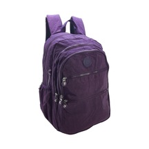 Klinkır Okul Çantası Lise Ortaokul Üniversite Hafif Kumaş Çok Cepli Kadın Sırt Çantası 001