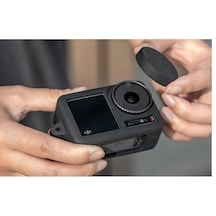 Mettzchrom Dji Osmo Action 5 / 4 / 3 Uyumlu Siyah Renkli Silikon Kılıf Koruma Kılıfı Soft Case
