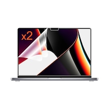 Apple Uyumlu MacBook Pro 14" A2442 2021 Ekran Koruyucu 2 Adet